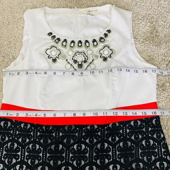 Kensie Elegant Sheath Dress - Picture 7 of 13